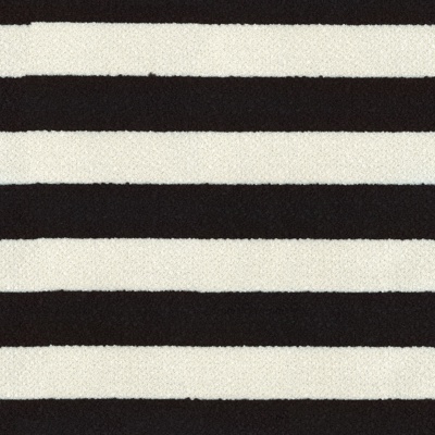 black and white stripes