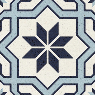 Blue Modern Simple Tile 2k