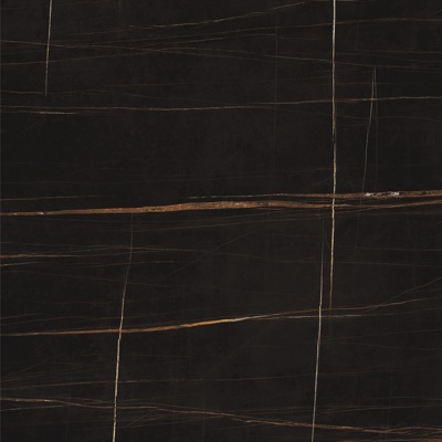 Lauren Black Gold Marble Rock Slab