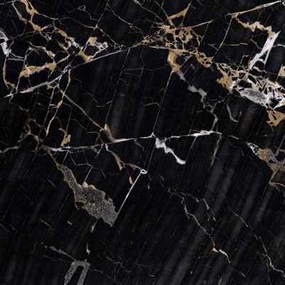 Black Golden Flower Marble