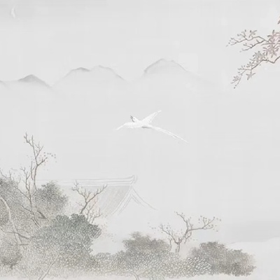 Chinese landscape background