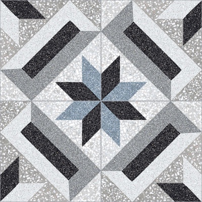 Seamless modern water mill stone mosaic tile floor tile wall tile