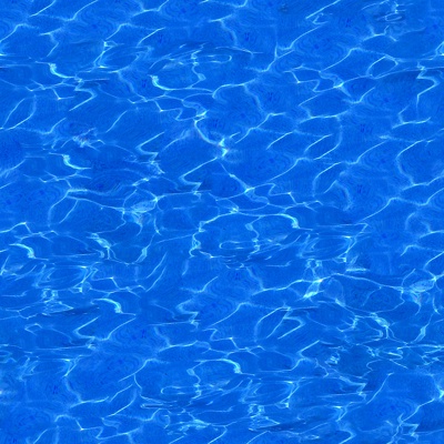 Seamless blue swimming pool water ripple surface pool texture