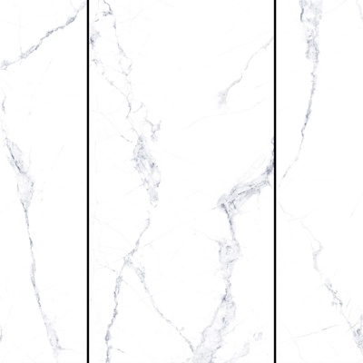 5 white marble tile stitching