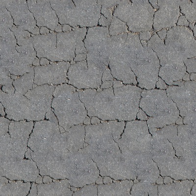 Seamless gray cracked cement asphalt asphalt road ground road road