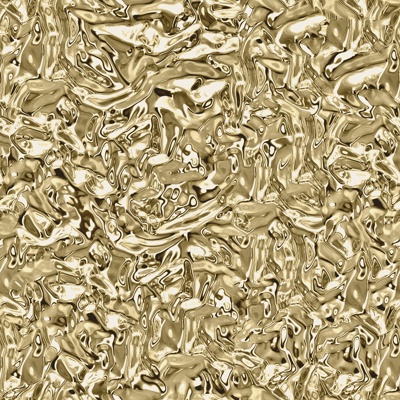 Seamless champagne golden water ripple stainless steel hammer grain gold foil metal