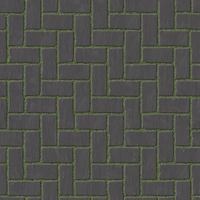 Seamless Park Permeable Brick Lawn Brick Grass Brick Parking Space Paving Paving