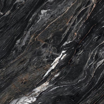 Black Twill Art Texture Rock Slab Marble