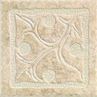 Antique brick flake embossed flake