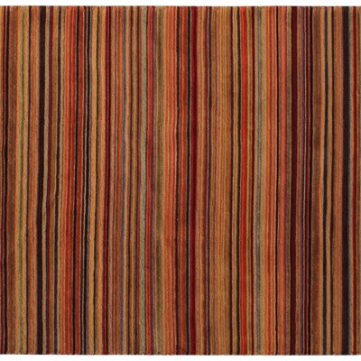 Color striped carpet