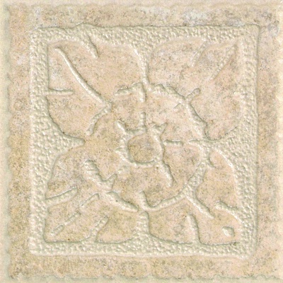 Antique brick flake embossed flake