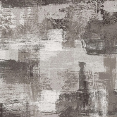 Grey abstract ink texture carpet