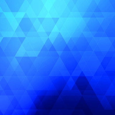 Blue abstract geometric technology background material