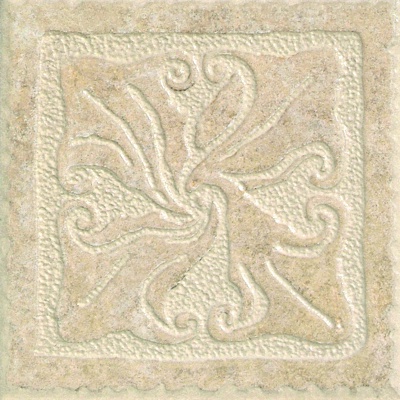 Antique brick flake embossed flake