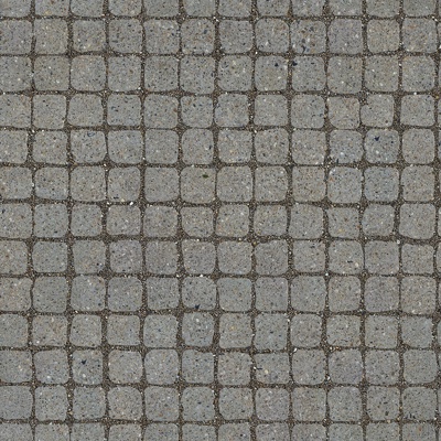 Seamless gray square parquet floor tile sidewalk road ground street square paving