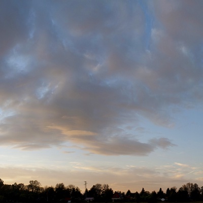 Cloudy sky landscape landscape