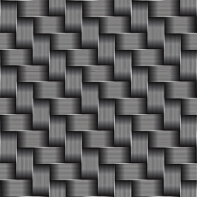 seamless metal braided texture