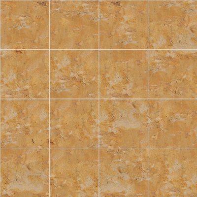 Seamless Modern Yellow Marble Stone Geometric Splicing Parquet Pattern Tile Floor Tile Wall Tile