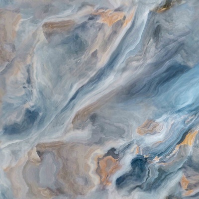 seamless blue van gogh impression jade marble