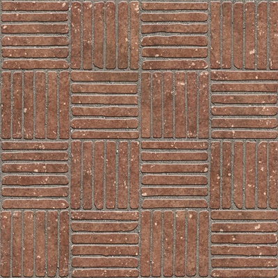 Seamless pottery tile parquet floor tile sidewalk road ground square paving