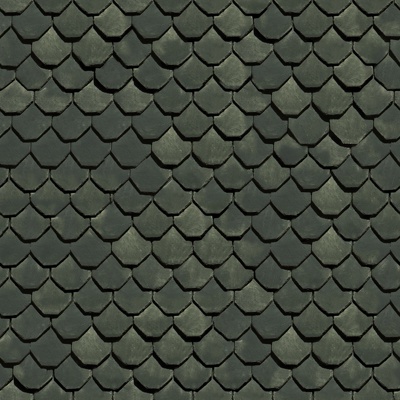 Seamless villa building roof Chinese antique slate tiles