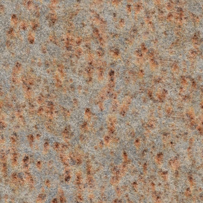 Seamless aged rusty stainless steel sheet metal