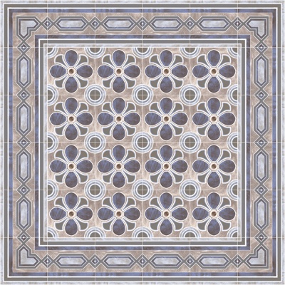 Seamless European style retro cement concrete stone geometric mosaic pattern ceramic tile tile floor tile wall tile