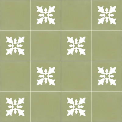 Seamless European Retro Cement Concrete Stone Geometric Mosquet Pattern Tile Tile Floor Tile Wall