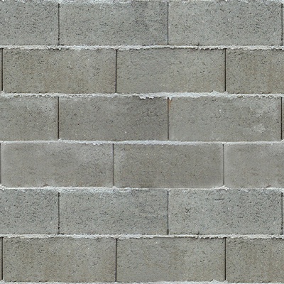 Seamless concrete cement building wall