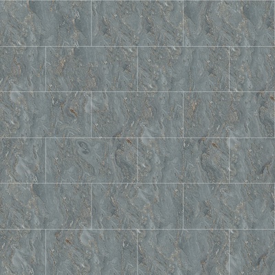 Seamless Modern Blue Marble Stone Geometric Splicing Parquet Pattern Tile Floor Tile Wall Tile