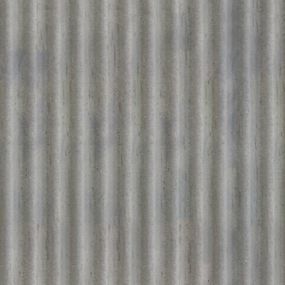 Seamless corrugated stainless steel sheet metal