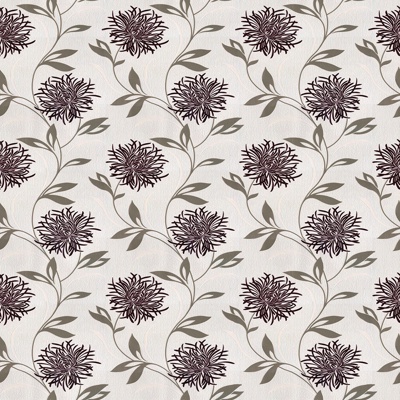 Seamless Grey European Pastoral Style Floral Pattern Wallpaper Wall Cloth Wall Cloth