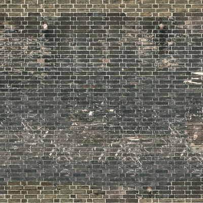 Seamless Aging Old Black Green Brick Wall Exterior Wall Tiles