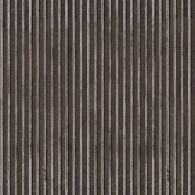 Seamless corrugated stainless steel sheet metal