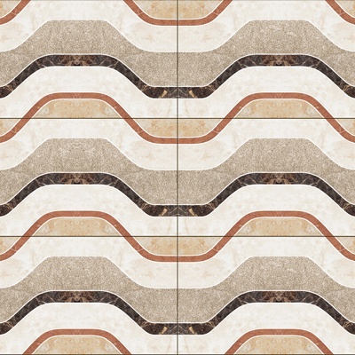 Seamless modern beige marble stone geometric stitching patchwork pattern ceramic tile floor tile wall tile