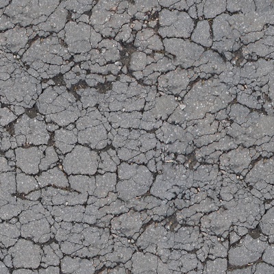 Seamless gray cracked cement asphalt asphalt road ground road road