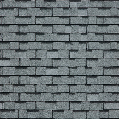 Seamless villa building roof asphalt tiles