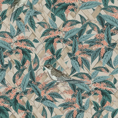 Flower and Bird Wallpaper