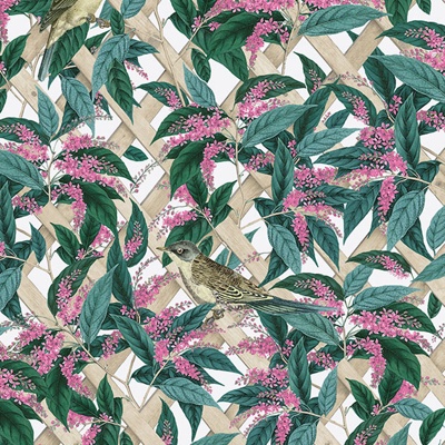 Flower and Bird Wallpaper