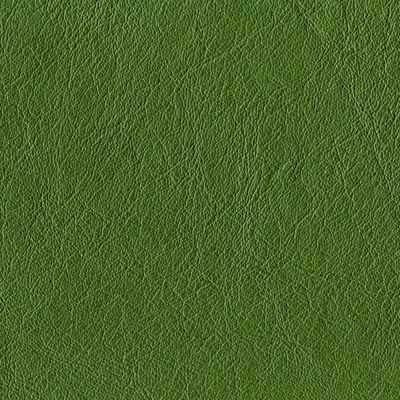 Green leather