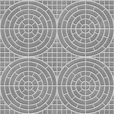 Seamless goose soft stone patchwork floor tile sidewalk road ground square paving