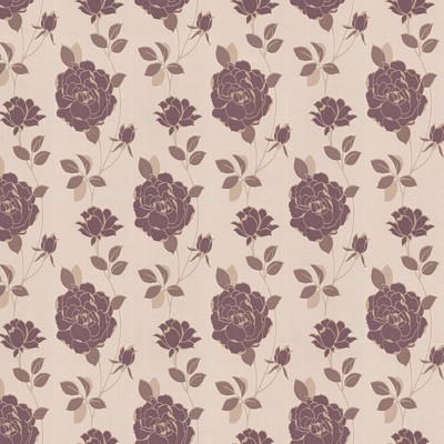 Seamless Purple European Pastoral Style Floral Pattern Wallpaper Wall Cloth Wall Cloth