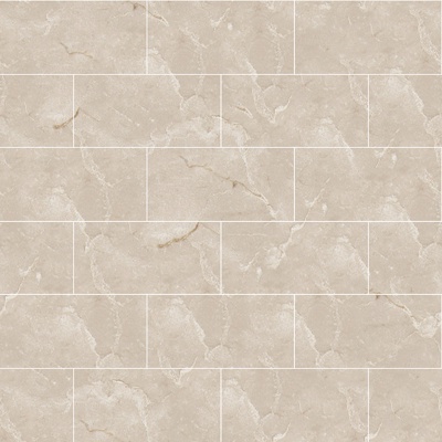 Seamless modern cream beige marble stone geometric stitching patchwork pattern tile floor tile wall tile