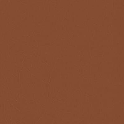 Seamless Saddle Orange Brown Pleated Fine-grain Leather