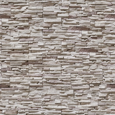 Seamless creamy-white Outdoor Architecture Culture Stone Rock Stone Spliced Wall Tile Wall Floor