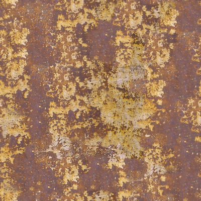 Seamless aged rusty stainless steel sheet metal