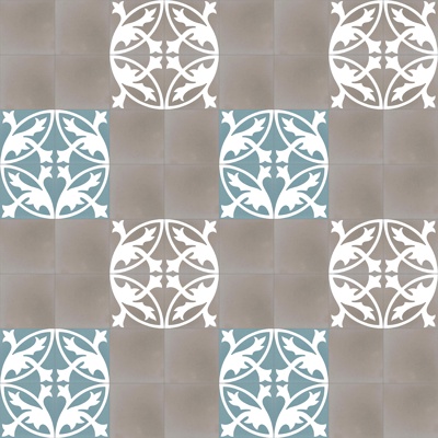 Seamless European style retro cement concrete stone geometric mosaic pattern ceramic tile tile floor tile wall tile