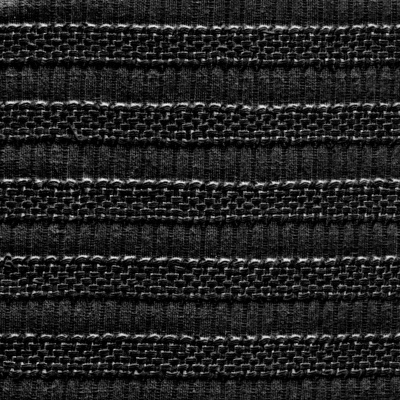 Black striped fabric