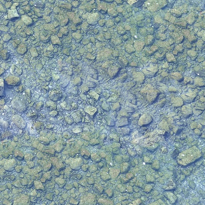 Seamless water ripple surface underwater goose soft gravel gravel gravel