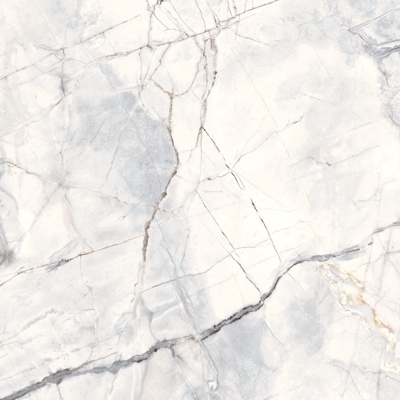 Silver white marble